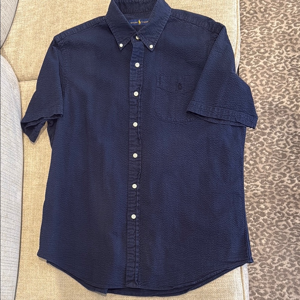 Polo by Ralph Lauren Dark Blue Casual Shirt